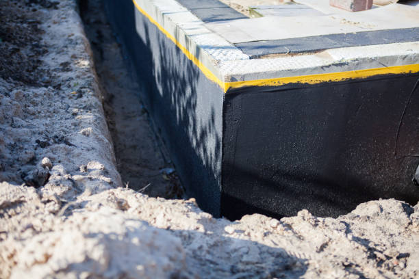 Professional Crawl Space Encapsulation technician working in New Bloomington, OH